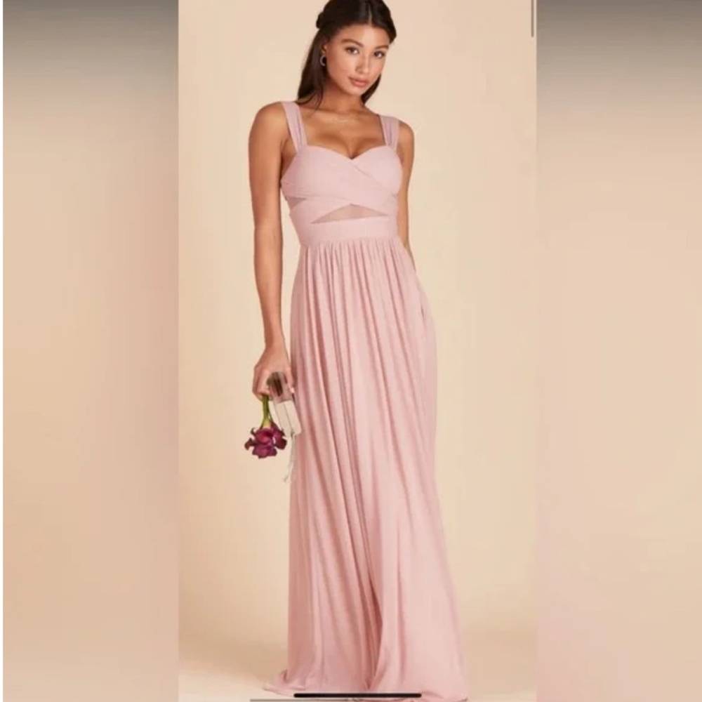 Birdy Grey Bridesmaid Dress Elyse Rose Quartz XS